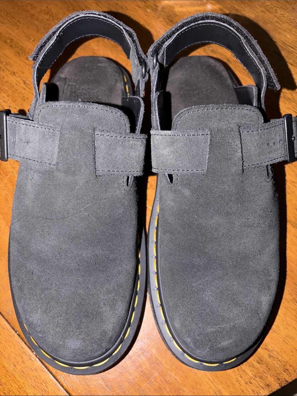 Dr. Martens jorge ii suede clogs - Picture 2 of 5